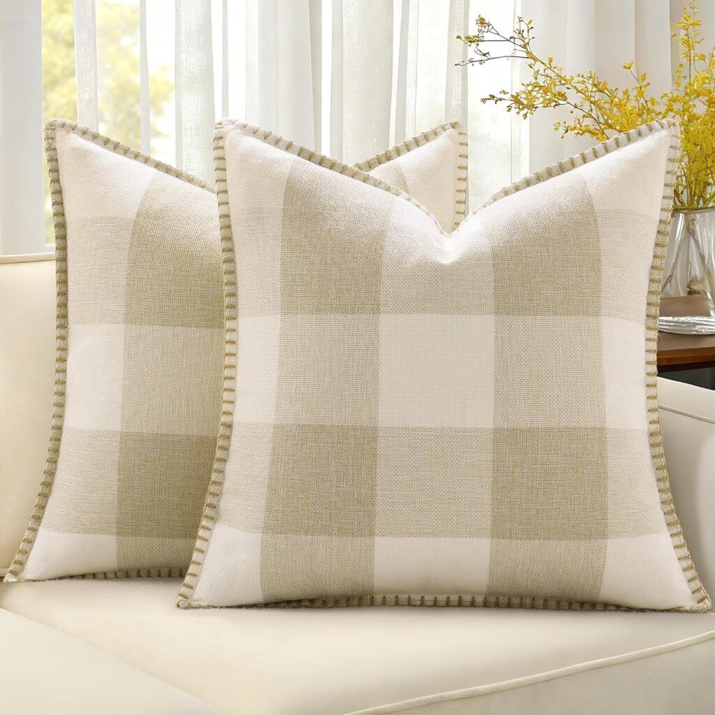 Light and airy spring throw pillow