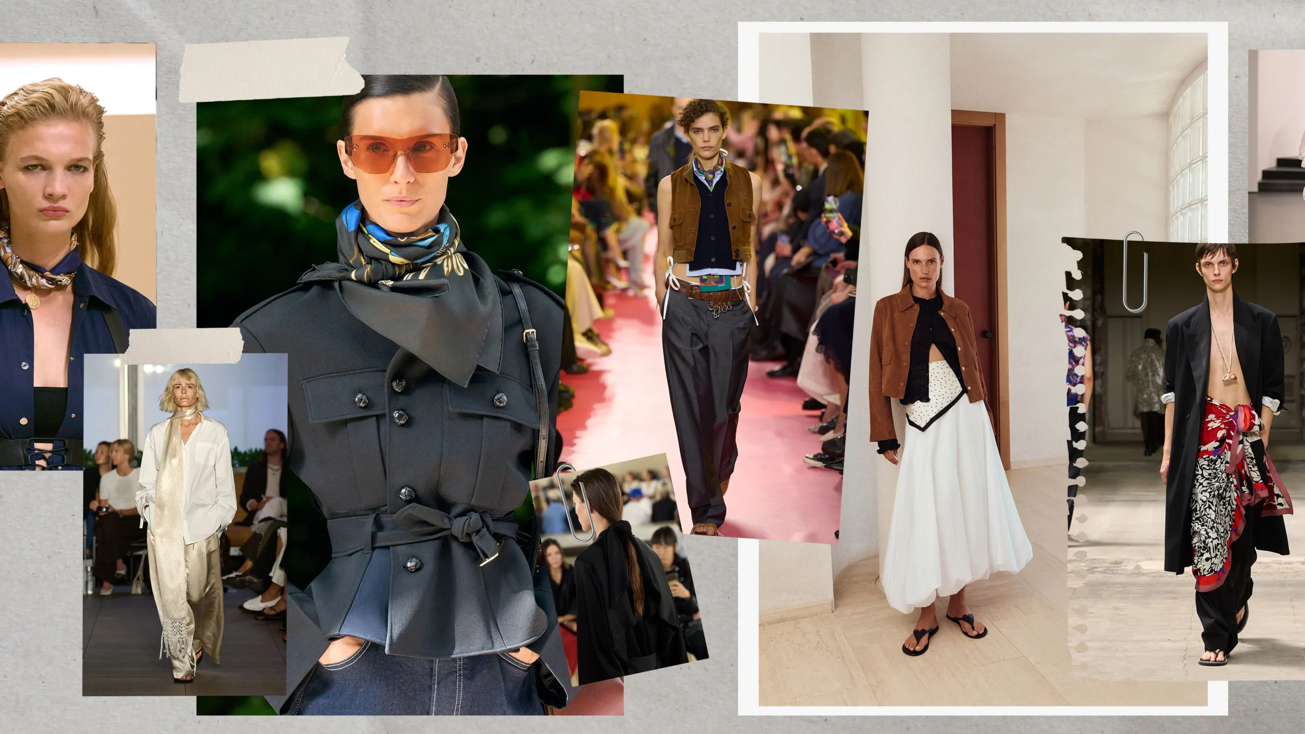 Scarves as a 2026 fashion trend