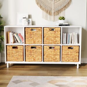 Woven storage basket