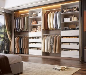 Adjustable closet organization system