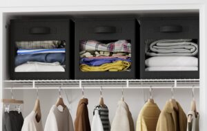 Breathable linen storage bags
