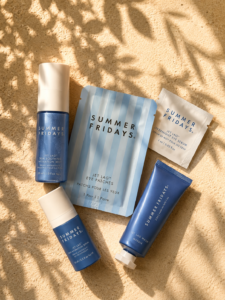 Summer Fridays jet lag mask travel-size skincare