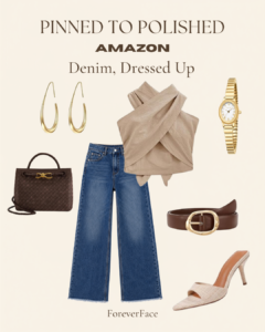 Denim Dressed Up outfit for women over 40