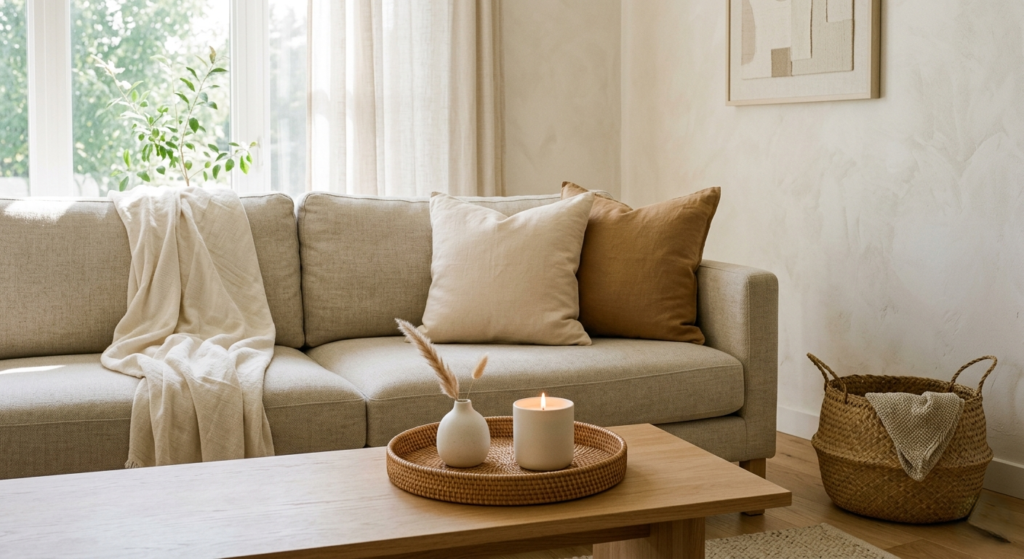 Minimalist late-summer home refresh