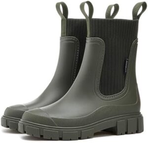 Low kitten-heel ankle boots for fall