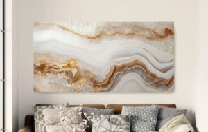 Warm bedside lamplight for a calm quiet luxury bedroom