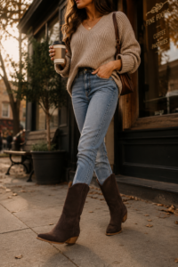 Dressy heeled ankle boots for women over 40